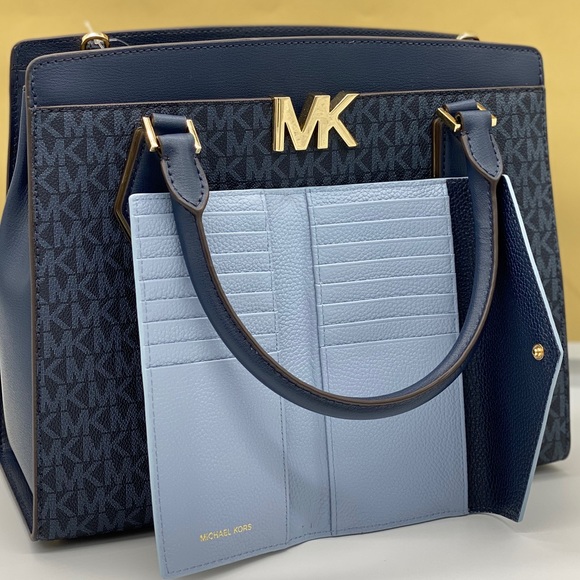 MICHAEL KORS MOTT LG SATCHEL CROSSBODY & WALLET - Picture 8 of 16